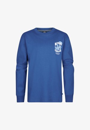 BACKPRINT LONG-SLEEVED TROPICALIA - Bluză cu mânecă lungă - imperial blue