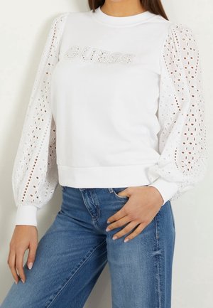 Sweatshirt - white