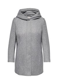 CARSEDONA - Kort kåpe / frakk - light grey melange