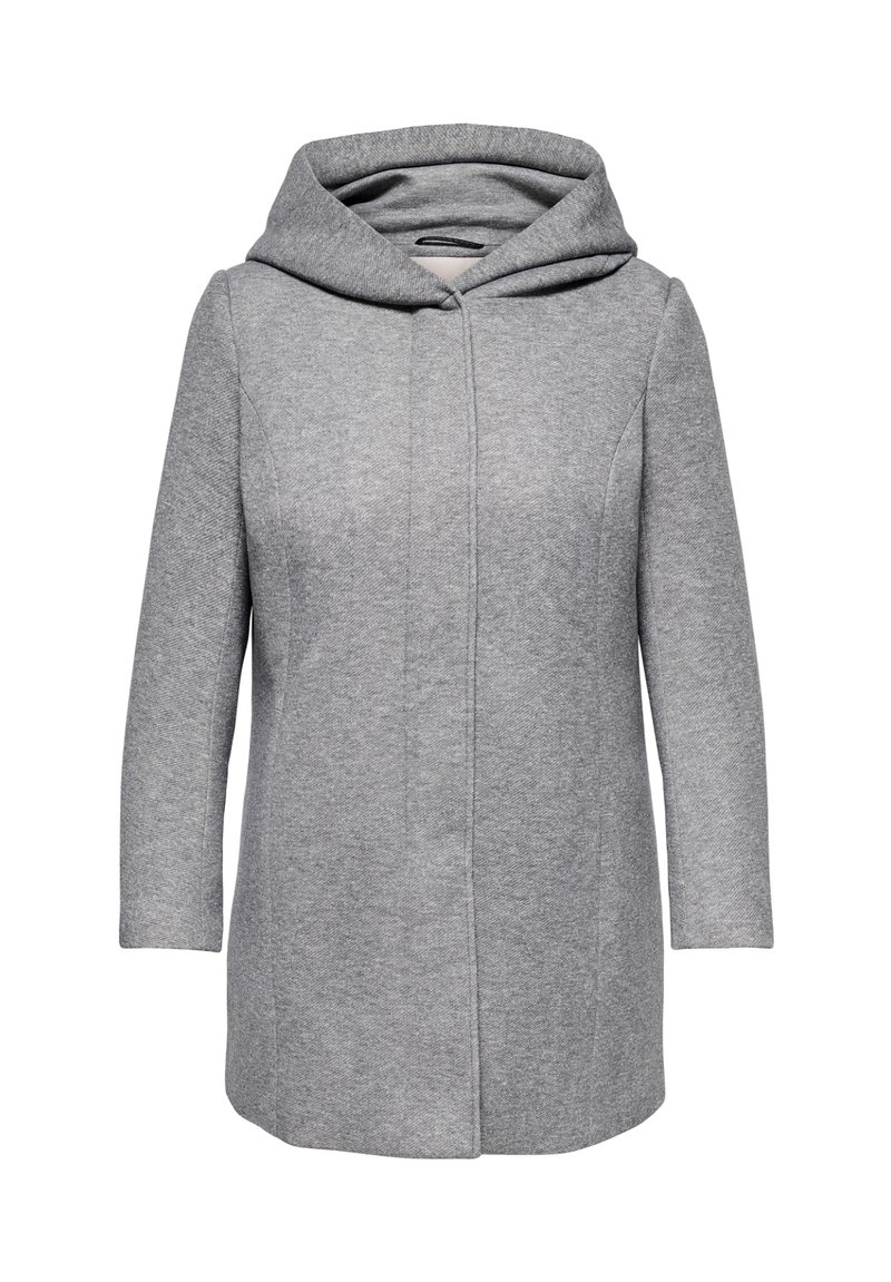 ONLY Carmakoma CARSEDONA Kurzmantel light grey melange
