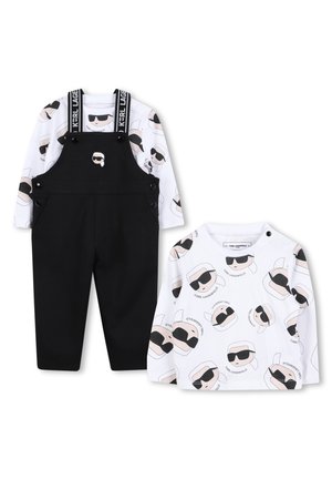 SET - T-shirt à manches longues - black