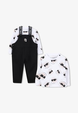 SET - Top dugih rukava - black