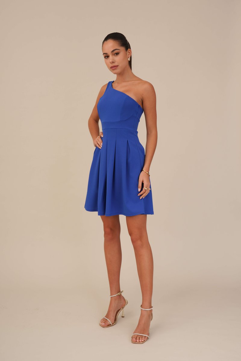 little black dress jcpenney Shop Galore Electric Blue Bias Ruffle Slip Maxi Dress main image 0