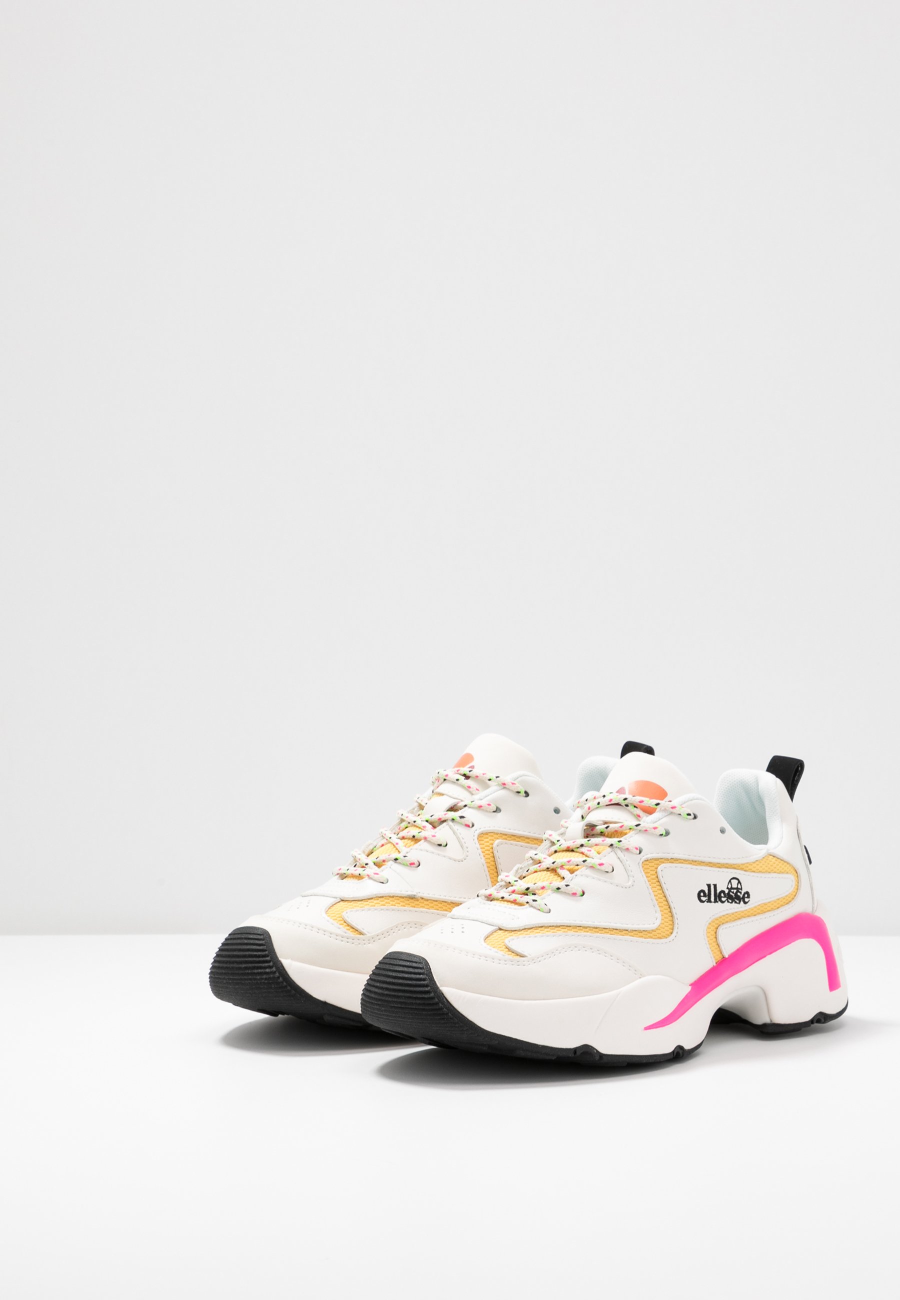 Ellesse INDUS Joggesko whiteorangepink Zalando.no Ellesse INDUS Joggesko whiteorangepink Zalando.no