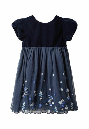 Rochie cocktail/Rochie petrecere - navy blue blossom