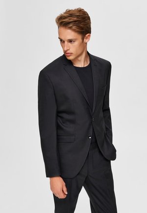 SLIM FIT - Giacca elegante - black