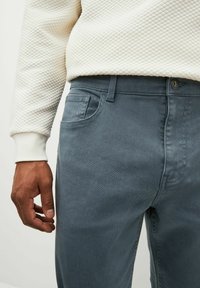 Next Authentic Stretch - Straight leg -farkut - mottled blue