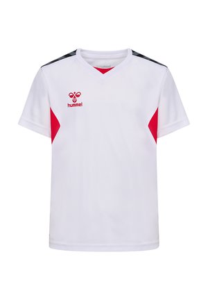 AUTHENTIC - Sport T-Shirt - white true red