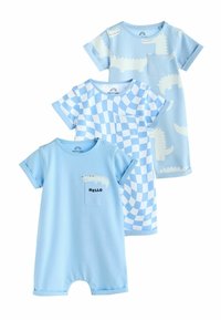 Next - REGULAR FIT - 3 PACK - Overal - blue white Miniatúrny obrázok 1