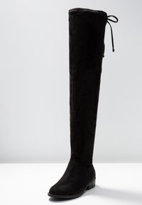 New Look Stivali sopra il ginocchio - black