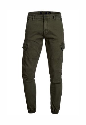 INDICODE JEANS AUGUST - Cargobroek - army