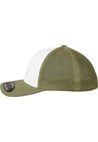 Flexfit Keps - green and white