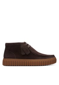 Clarks TORHILL HI - G - Veterboots - dark brown suede