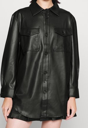 Overhemdblouse - black denim