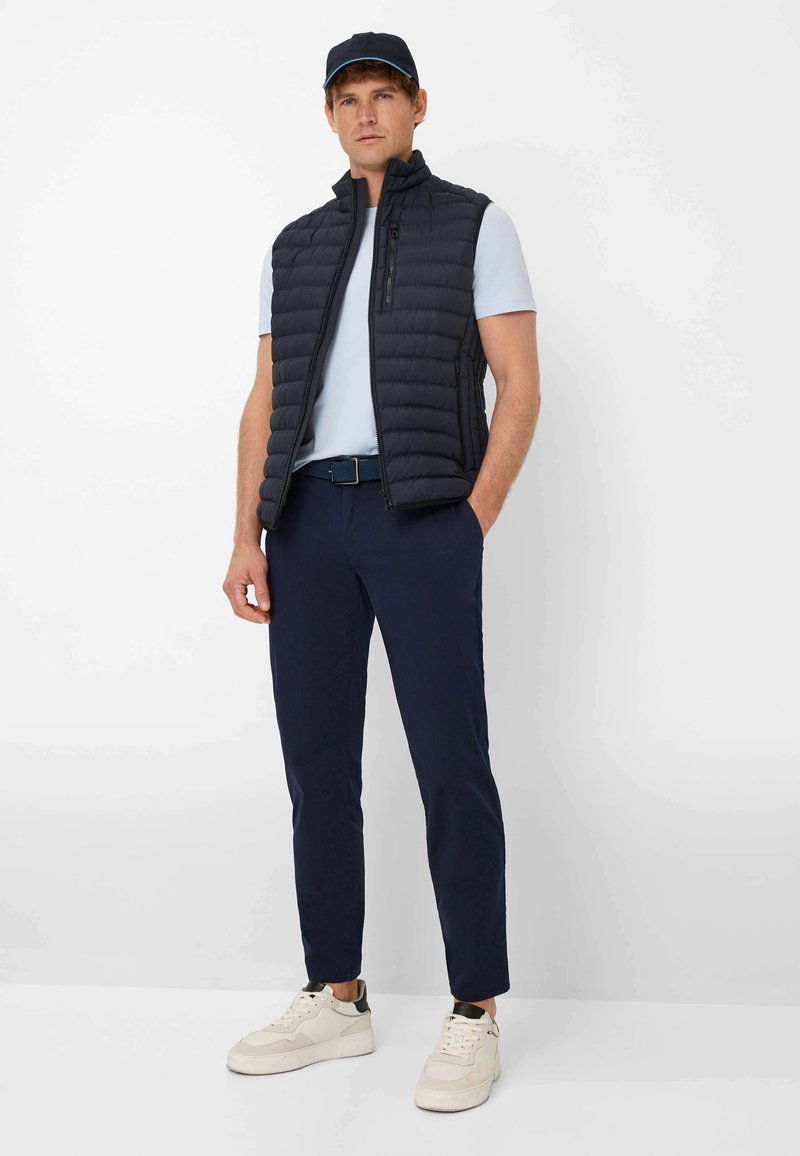 BRAX Wing Gilet, Blu (Blau (Navy 22), XL Uomo