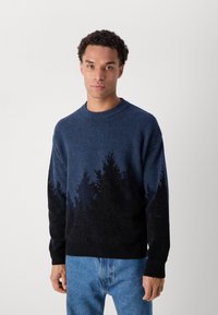 BOSS KEVEREST - Strickpullover - open blue