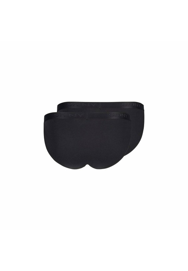 SLIP, 4ER PACK RETRO, FEINRIPP - Briefs - schwarz3