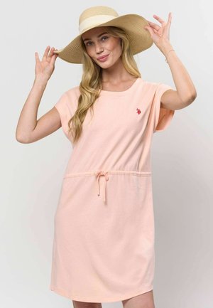 Rochie din jerseu - impatiens pink