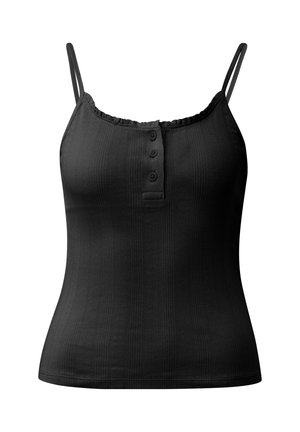 s.Oliver, T-SHIRT - Top - schwarz
