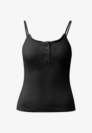 s.Oliver, T-SHIRT - Top - schwarz