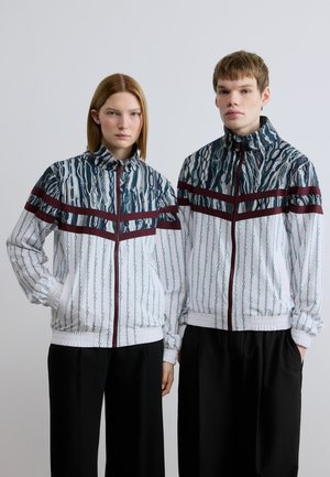 MATCH POINT TRACKSUIT JACKET UNISEX - Let jakke / Sommerjakker - white/burgundy