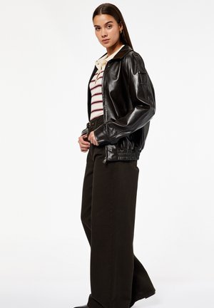 WIDE  - Wide Leg - brown