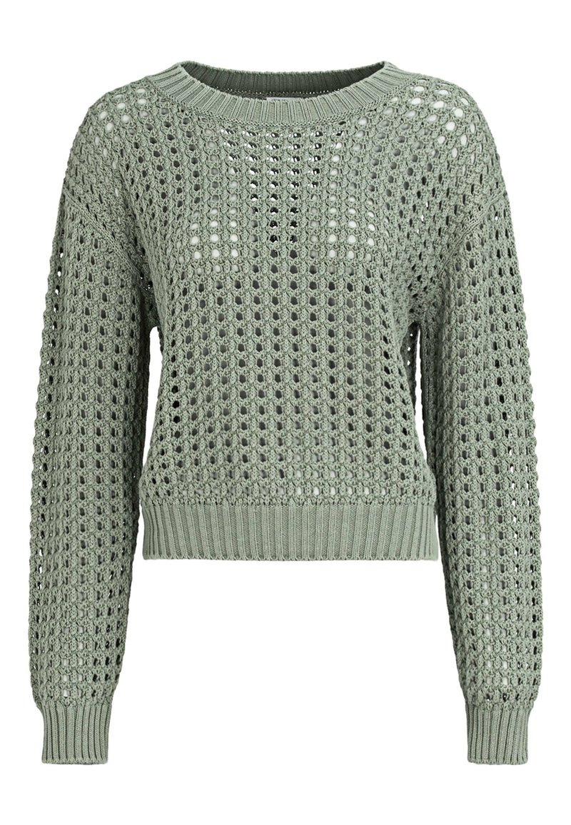 True Religion Trui olijfgroen