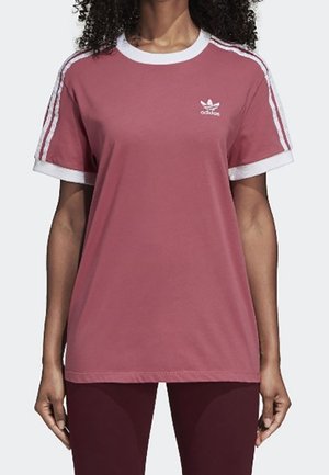 T-shirt med print - red