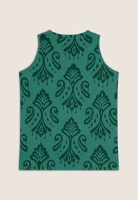 Freddy Top - allover ikat greenlake