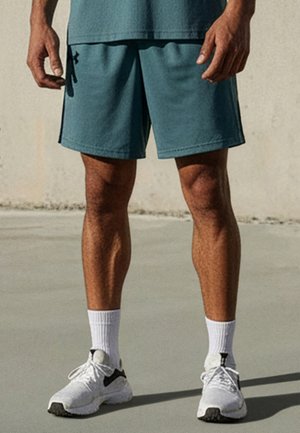 Under Armour ZONE SHORT - Αθλητικό σορτς - jasper blue/serpentine