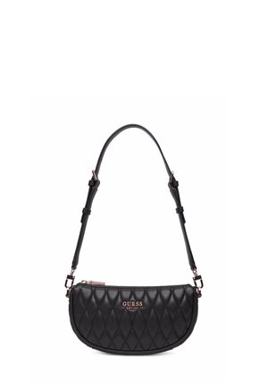 VALLA MINI TOP ZIP SHLDR VAR - Borsa a tracolla - screziato-mottled black
