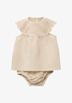 Mango Kids BLOOMERS - Vapaa-ajan mekko - sand