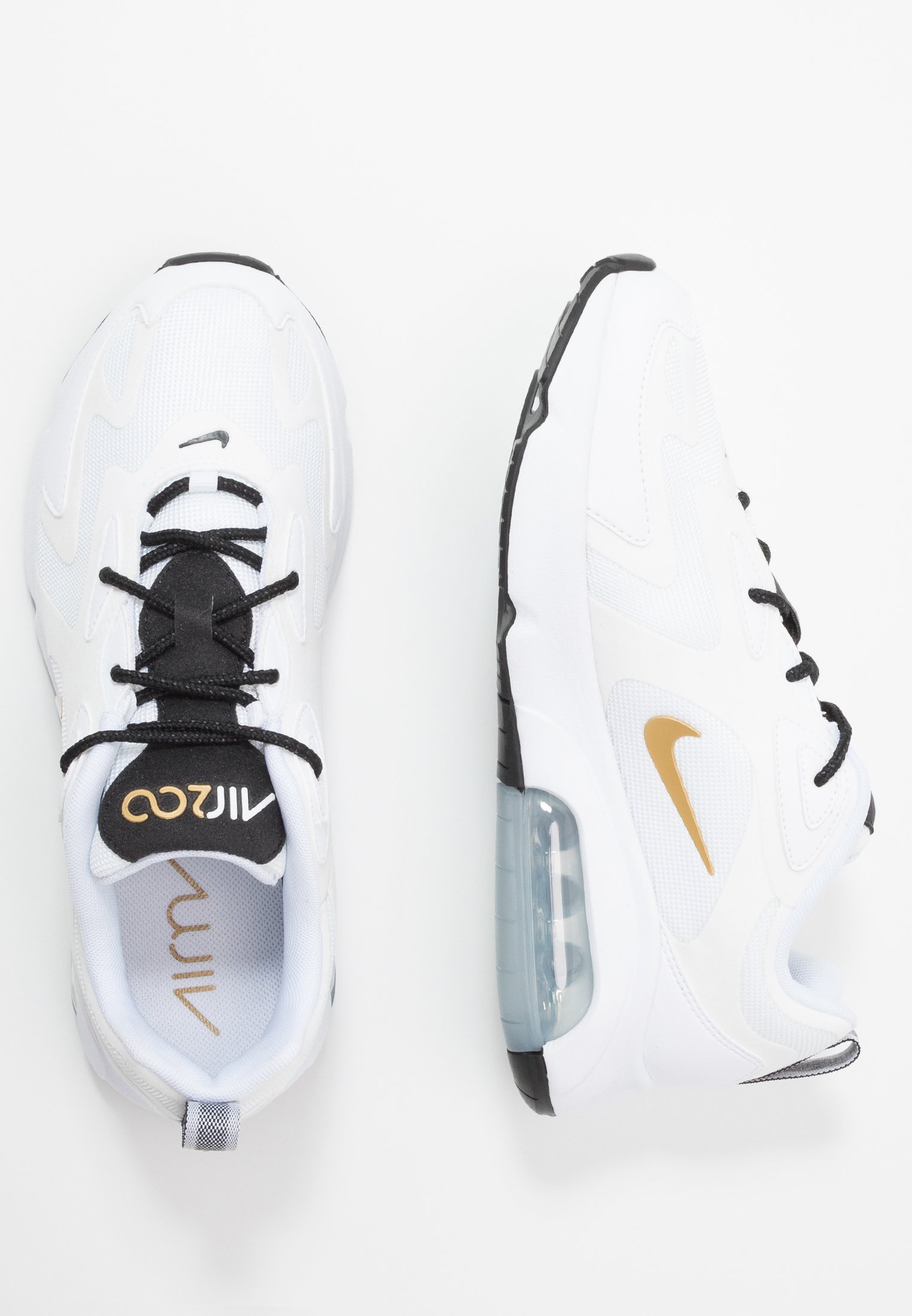 Nike Sportswear AIR MAX 200 Joggesko whitemetallic gold Nike Sportswear AIR MAX 200 Joggesko whitemetallic gold