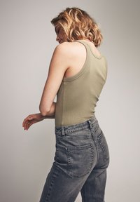 THE SET 3 PACK RACER - Top - khaki green pink cream