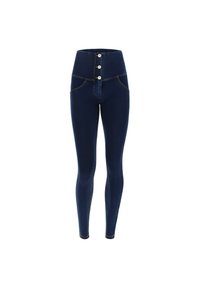 Freddy VITA ALTA CON BOTTONI - Vaqueros pitillo - denim