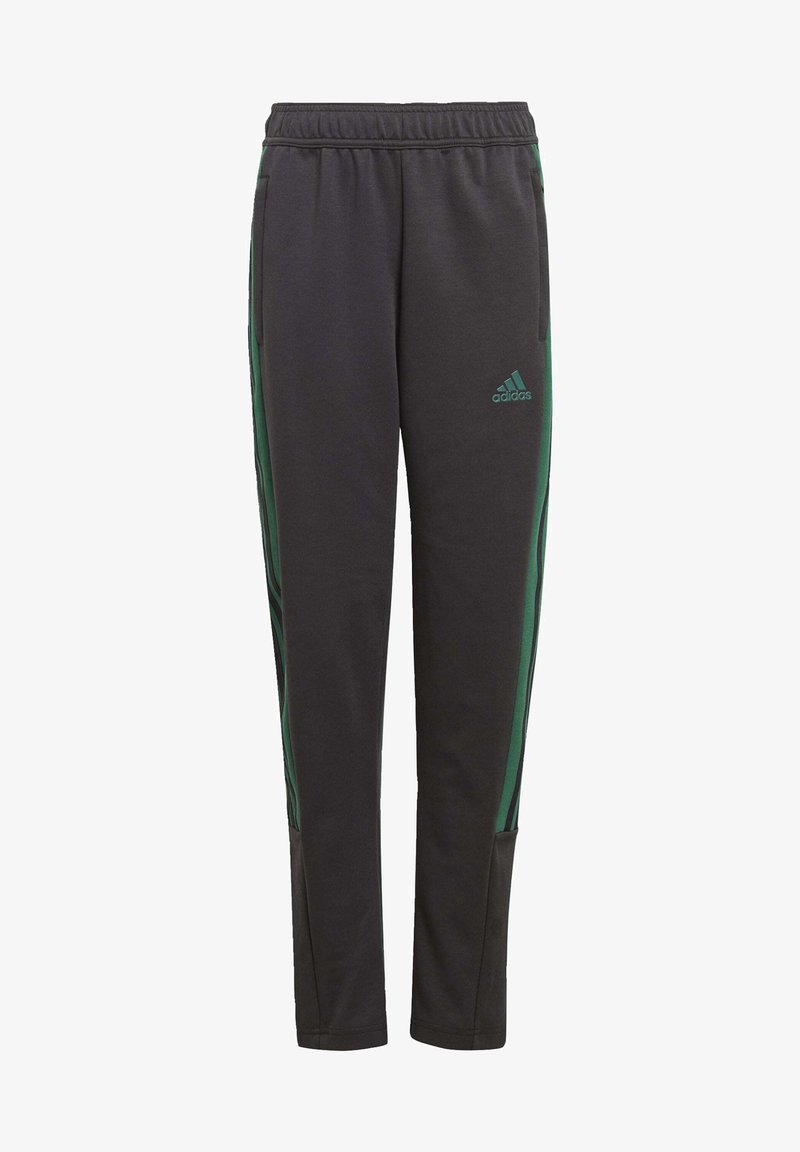 adidas Sportswear TIRO PANTS KIDS - Jogginghose - black/collegiate green