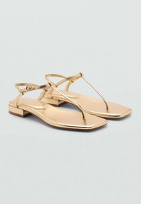 Mango Sandále - gold-coloured