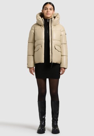 Winterjacke - beige