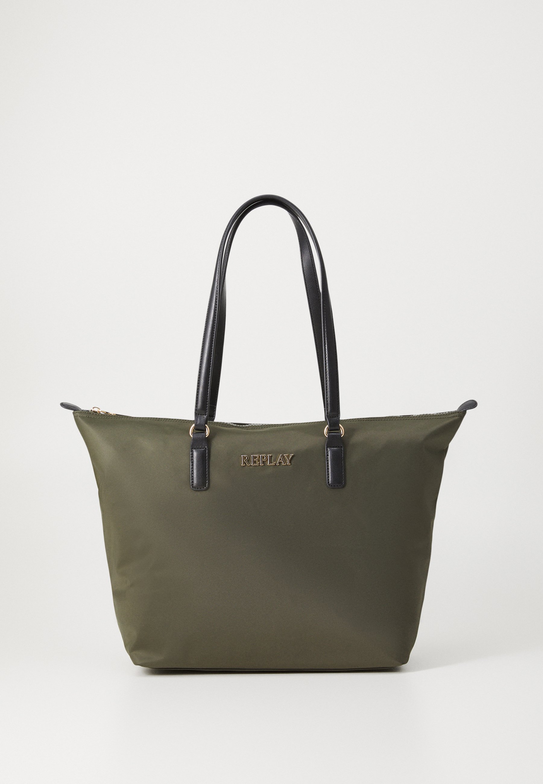 Replay TOTE BAG - Tote bag - olive - Zalando.co.uk
