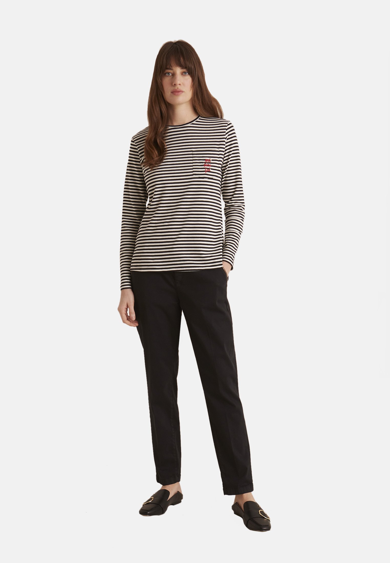 Oltre PANTALONI - Pantaloni - nero - Zalando.it