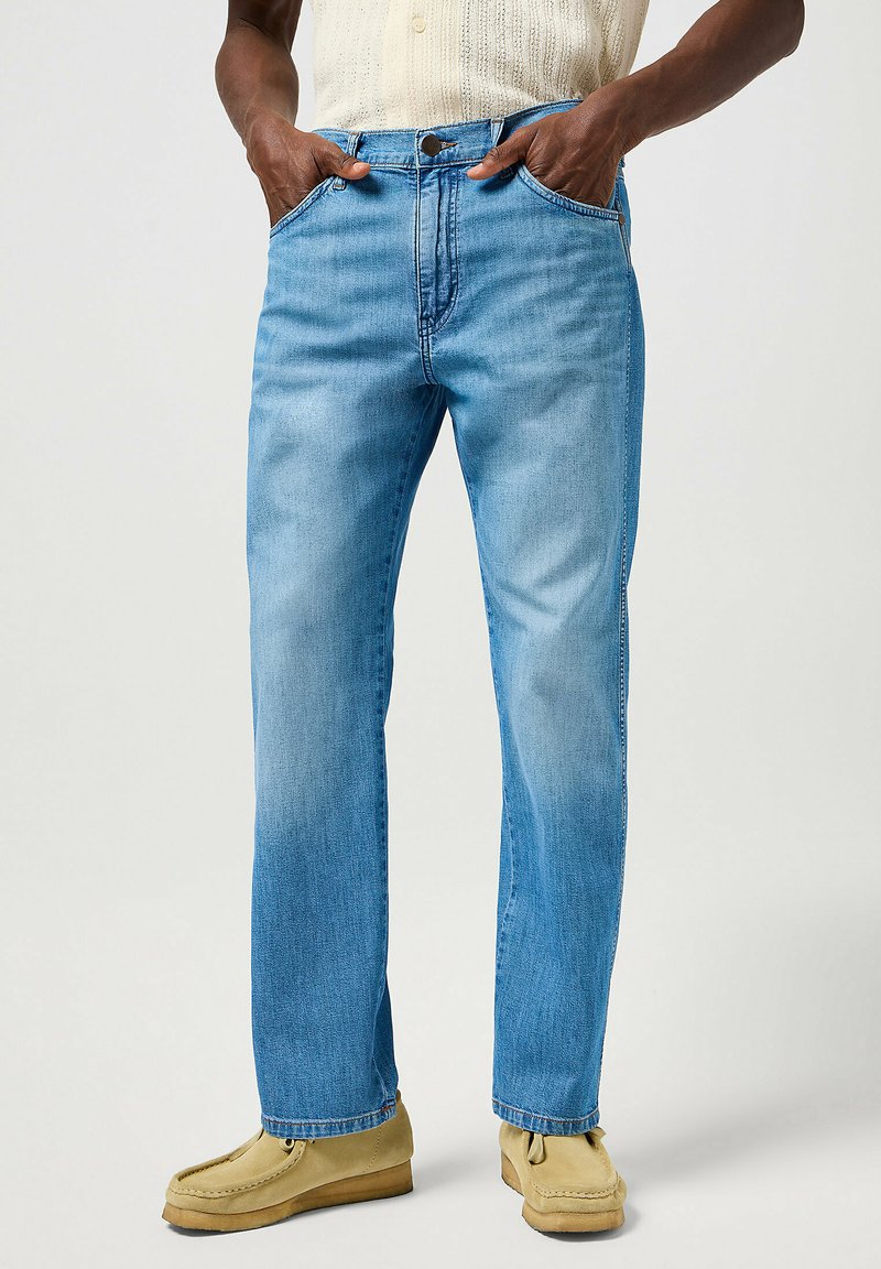 Wrangler - FRONTIER - Straight leg jeans - coastal breeze, Enlarge