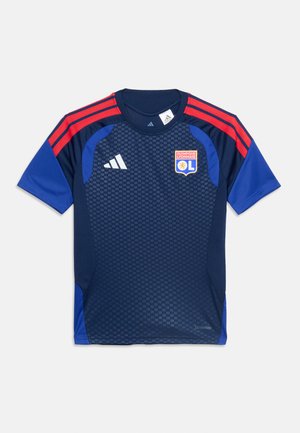 adidas Performance, OLYMPIQUE LYONNAIS COMPETITION UNISEX - Sports T-shirt - team navy blue/pure ruby