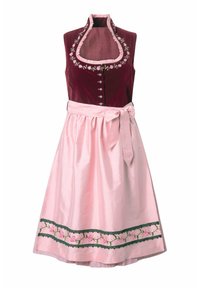 EMBROIDERED  - Dirndl - claret