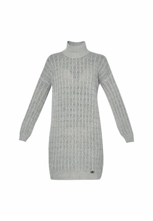 LIU JO Gebreide jurk - light grey