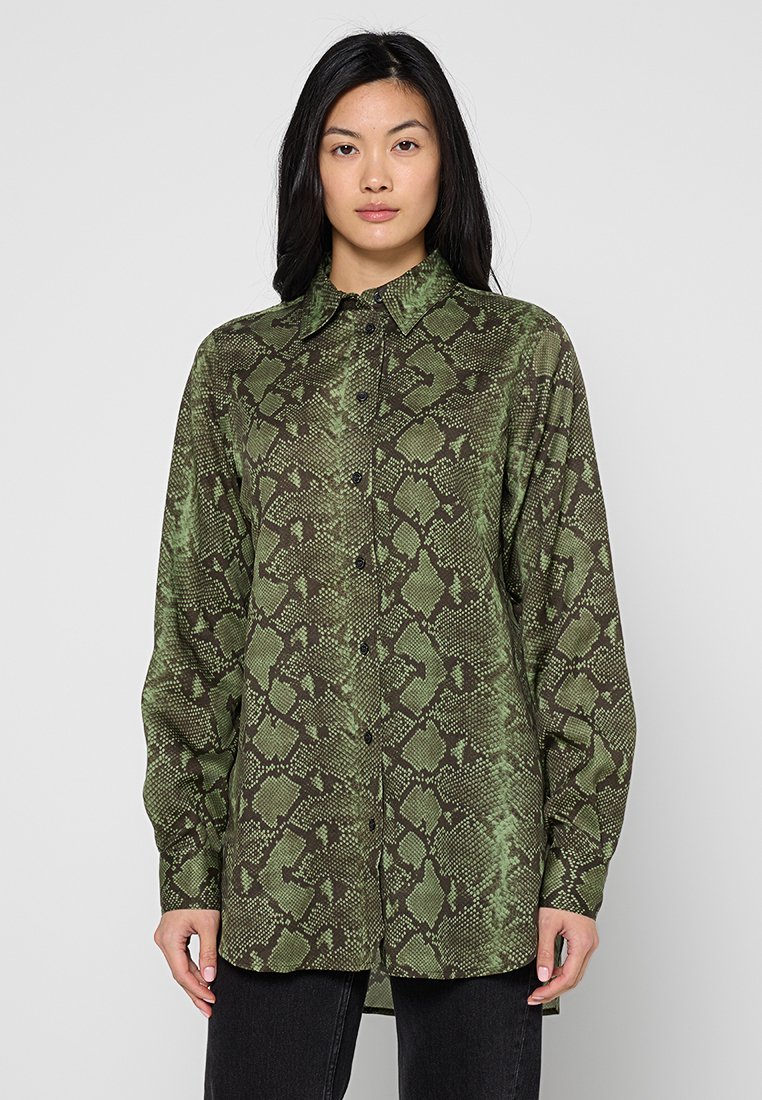 Replay Overhemdblouse zwart