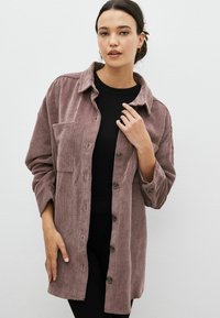 Next LIGHTWEIGHT SHACKET STANDARD - Kratki kaputi - mauve purple