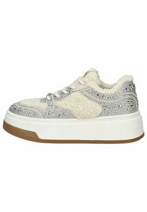 Sneakers laag - silver