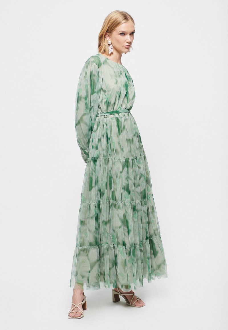 Maryisa PRINT - Maxi dress - sage green/light green - Zalando