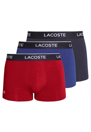 Lacoste 3 PACK - Hlače - marine/rouge/methylene