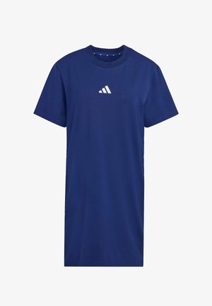 adidas Sportswear Žerzejové šaty - dark blue white
